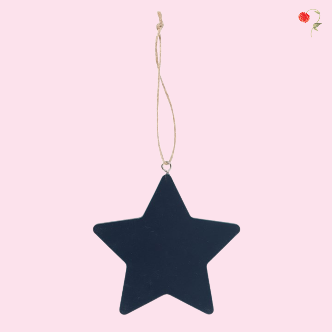 Love You Star Hanging Sign