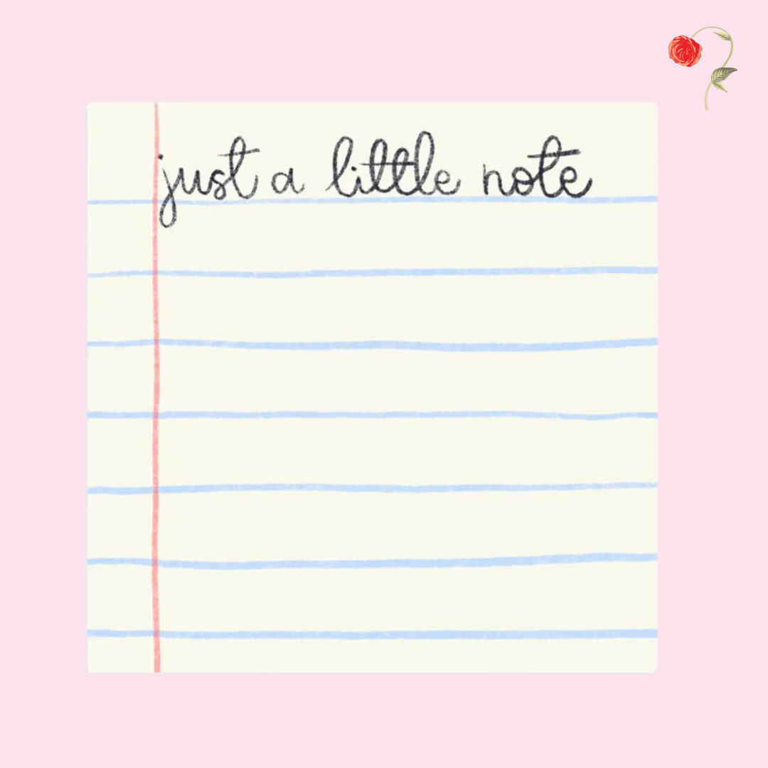 Just a Little Note Sticky Notes
