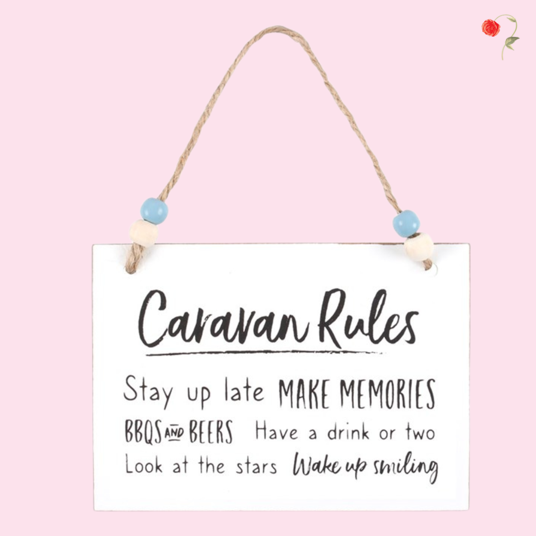 Caravan Rules Sign