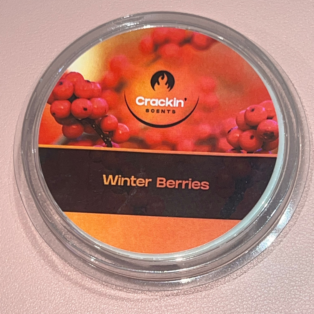 Winter Berries Wax Pot