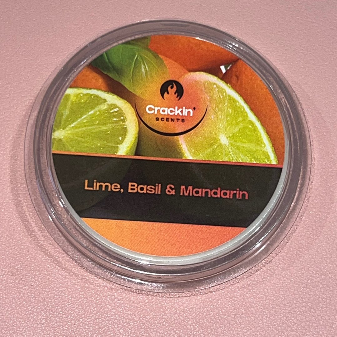 Lime, Basil & Mandarin Wax Pot