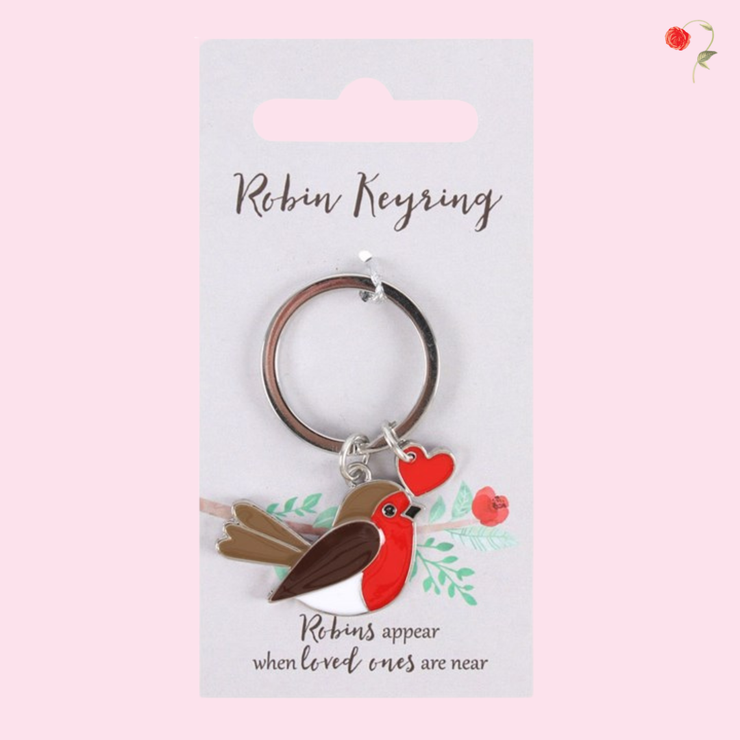 Robin Key Ring