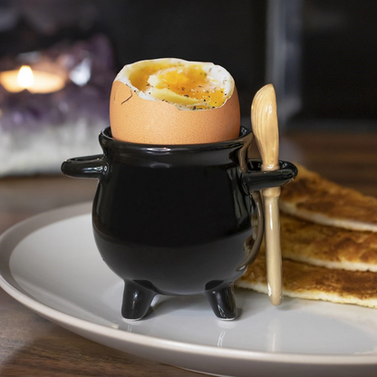 Cauldron Egg Cup & Spoon