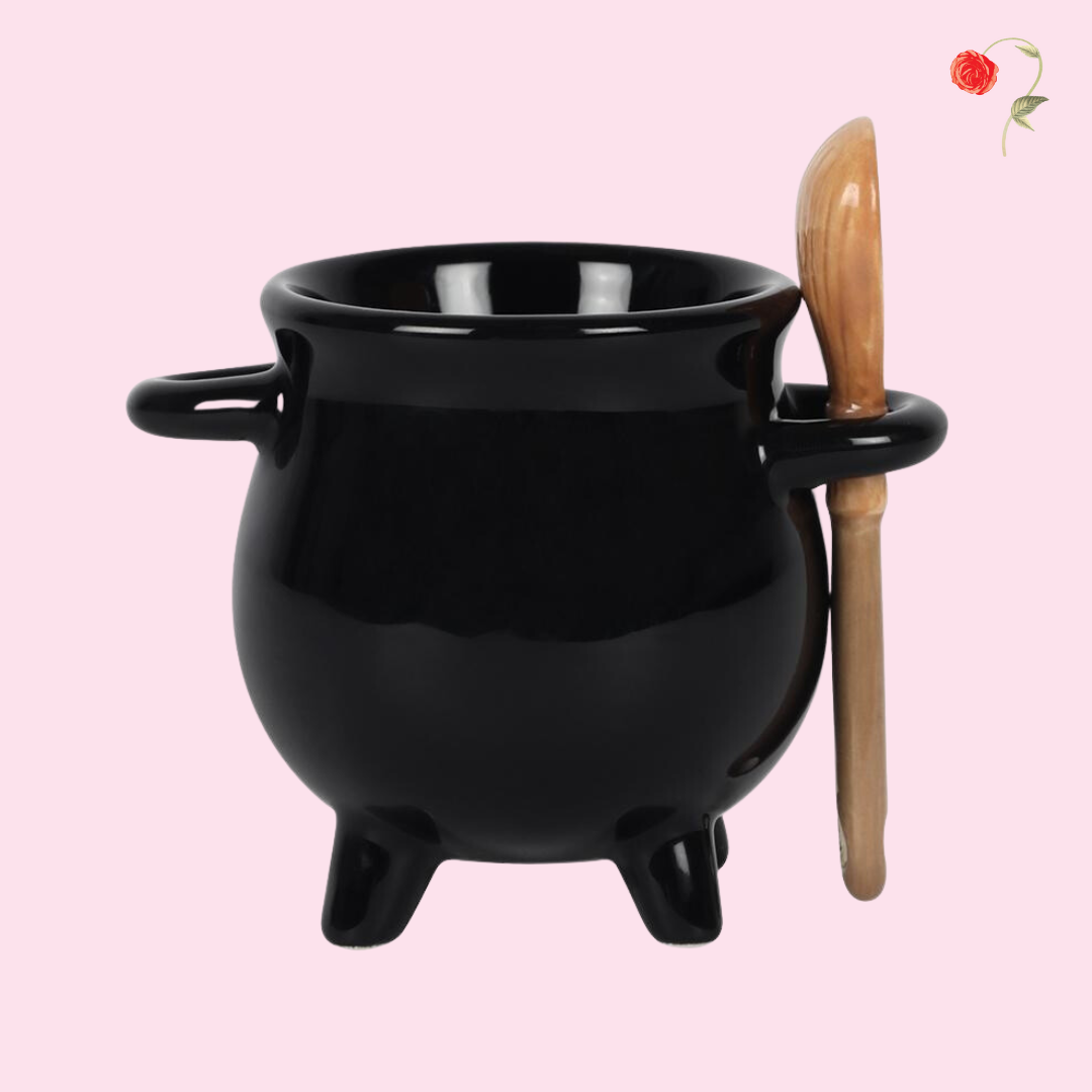 Cauldron Egg Cup & Spoon