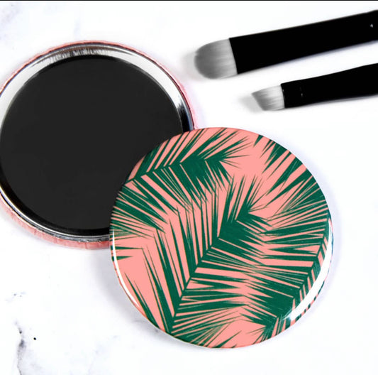 Palm Leaf Pocket Mirror