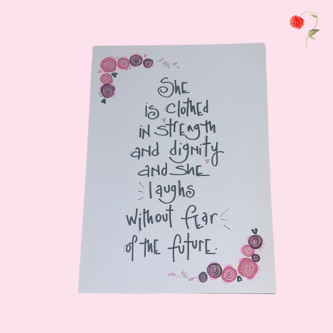 Belle&Rose Decorative Quotation